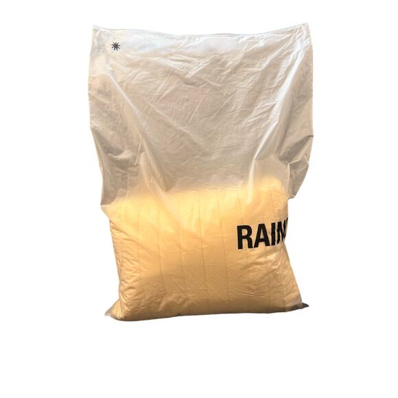 RAINS- Quilted Waterproof Tie Waist Coat/ Medium/ NWT - Picture 8 of 8